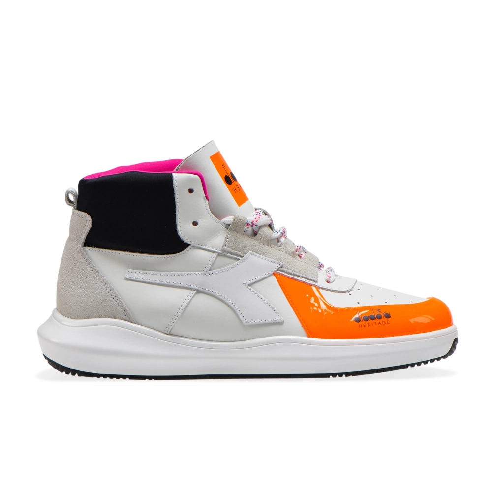 Sneakersy DIADORA MI BASKET H MDS FLUO