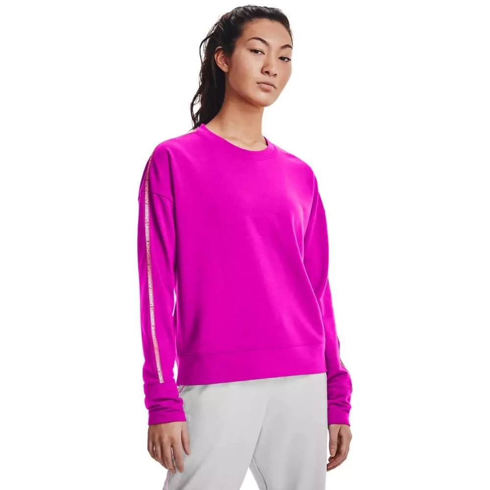 Bluza damska Under Armour Rival Terry Taped Crew
