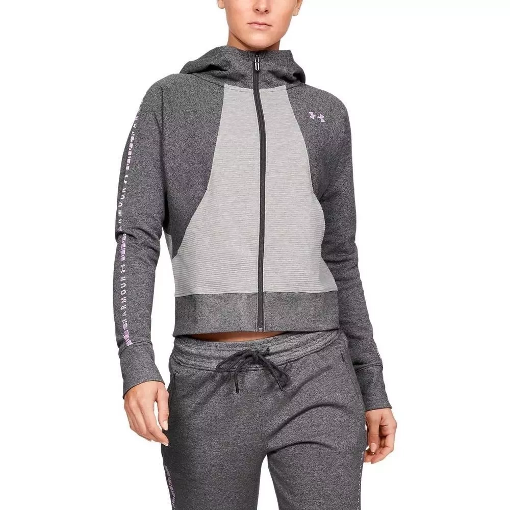 Bluza damska Under Armour TB Ottoman Fleece FZ-WM Graphic 