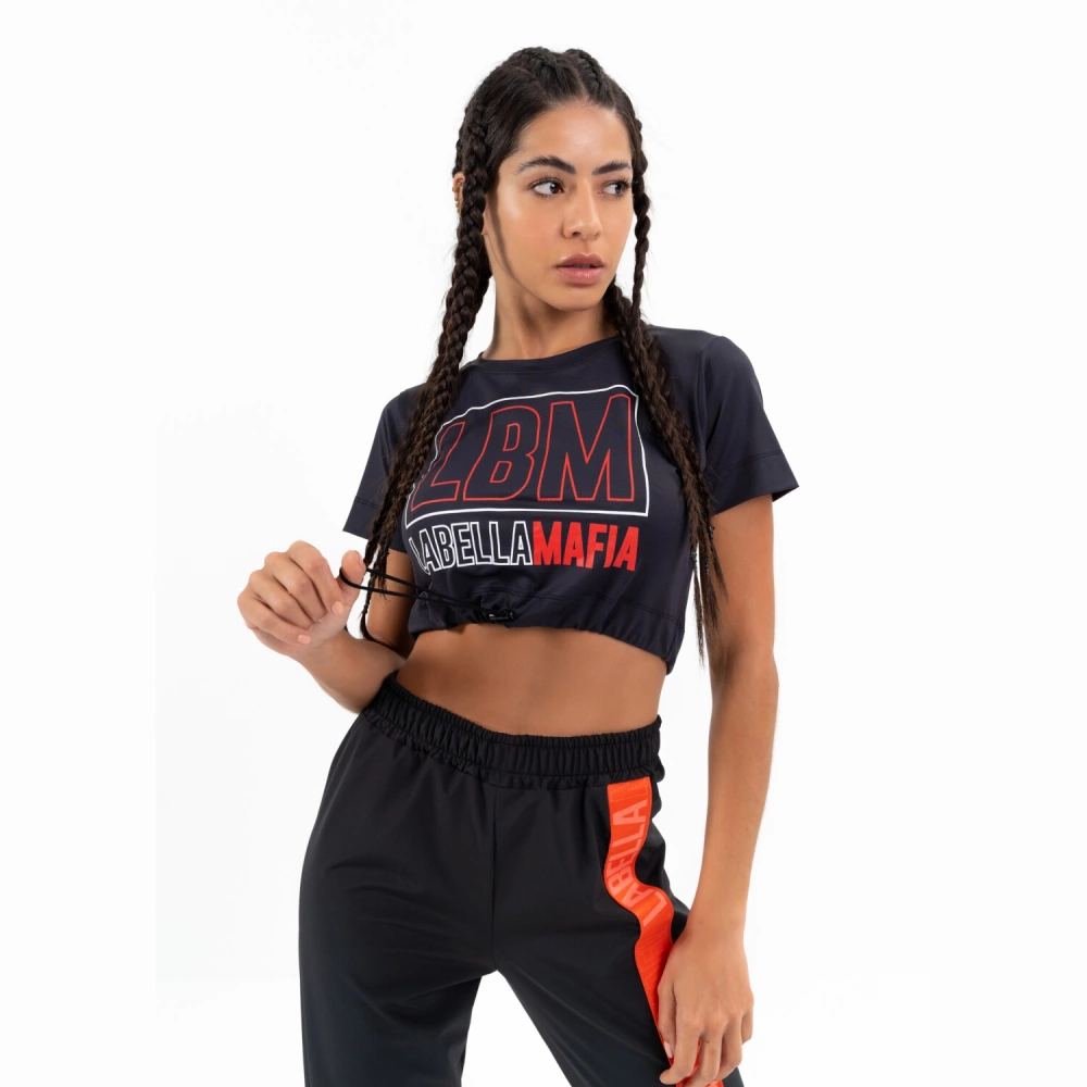 Top damski LABELLAMAFIA CROPPED FRENETIC