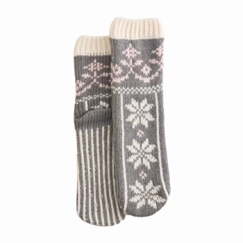 Skarpety damskie LEMON 1PK WOMENS SNOWFALL CREW SLIPPER SOCK