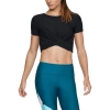 Koszulka damska Under Armour IGHTWEIGHT LUX CROP TEE 