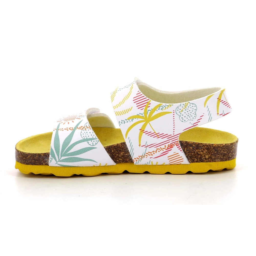 Sandały dziecięce KICKERS SUMMERKRO BLANC SUNSHINE dziecięce