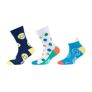 Skarpety dziecięce FUNSOCKS KIDS ORGANIC COTTON MOTIFS SOCKS IN BOX 3P