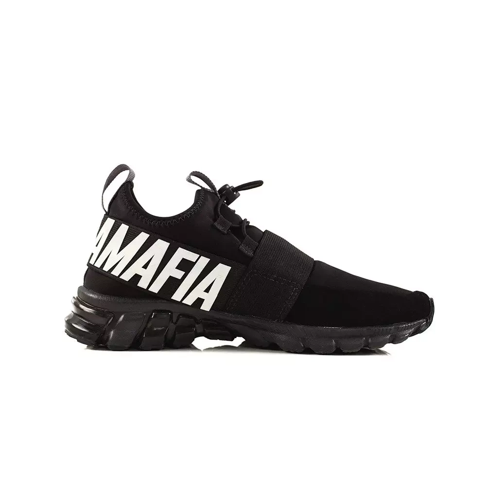 Buty treningowe damskie LABELLAMAFIA SNEAKERS BLACK 