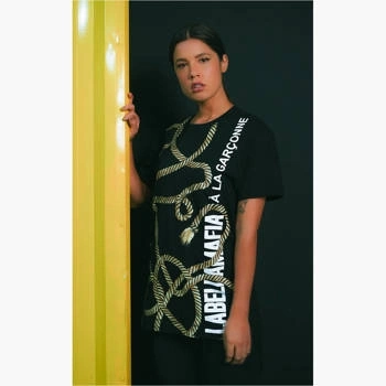 Koszulka damska LABELLAMAFIA T-SHIRT A'LA GARÇONNE