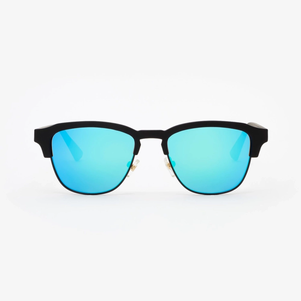 Okulary Hawkers RUBBER BLACK CLEAR BLUE CLASSIC 