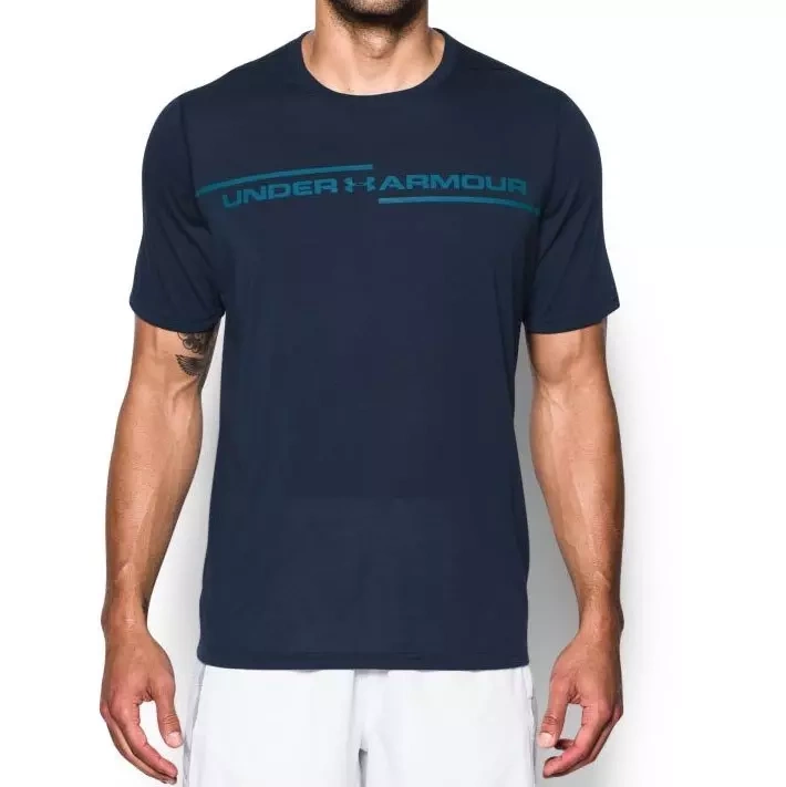 Koszulka męska Under Armour THREADBORNE CROSS CHEST SS 