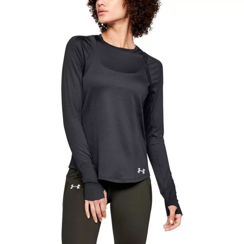Koszulka damska Under Armour HexDelta Long Sleeve 