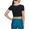 Koszulka damska Under Armour IGHTWEIGHT LUX CROP TEE 