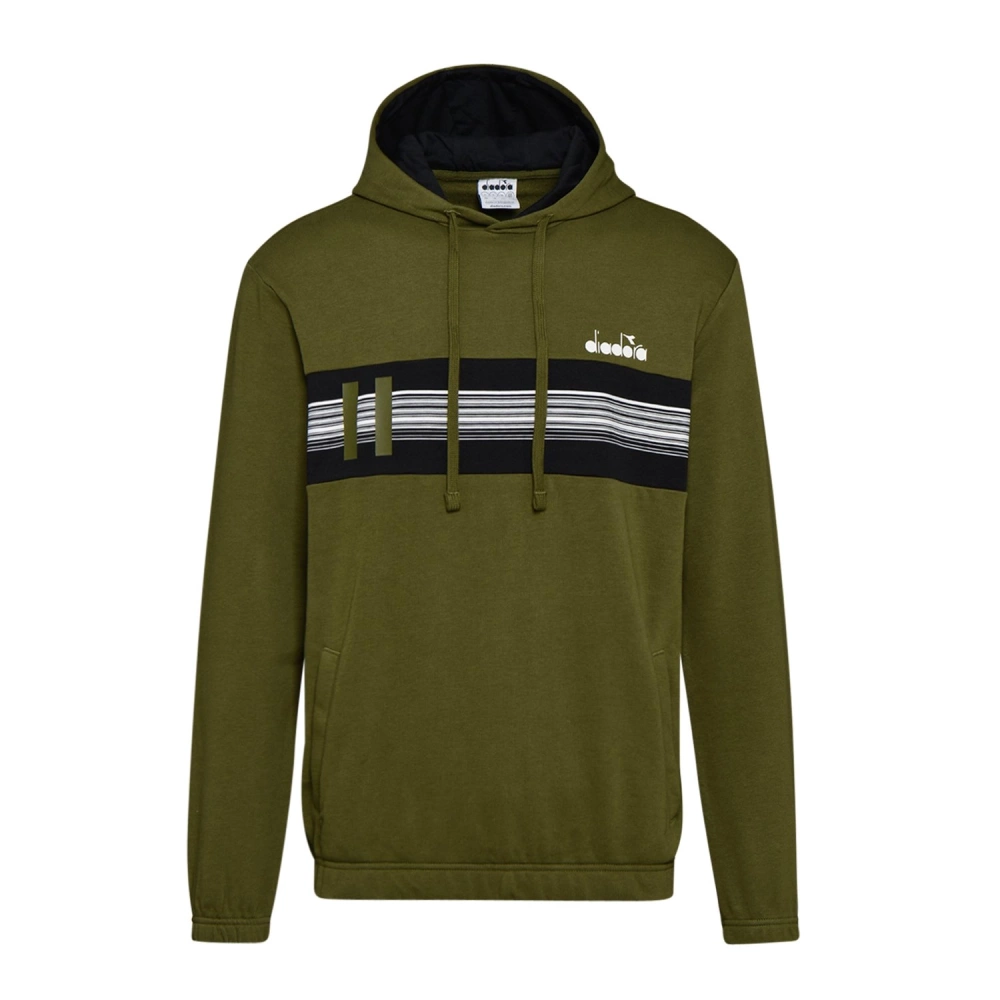 Bluza męska DIADORA HOODIE SWEAT BLKBAR 