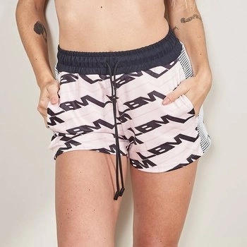 Spodenki krótkie damskie LABELLAMAFIA LOGOMANIA SHORTS