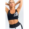 Biustonosz sportowy LABELLAMAFIA SPORTS BRA BRAVE BLACK