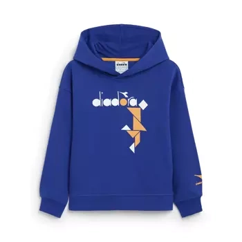 Bluza chłopięca DIADORA JB.HOODIE SWEAT TWISTER