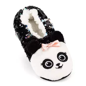 Kapcie dziecięce SKECHERS BOYS & GIRLS COSY FURRY SLIPPER 1P