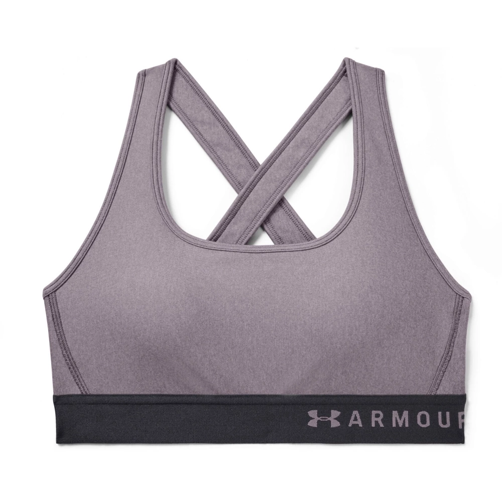 Biustonosz sportowy Under Armour Armour Mid Crossback Heathered Bra