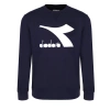 Bluza męska DIADORA SWEATSHIRT CREW LOGO CHROMIA