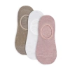 Skarpety damskie LEMON 3PK WOMENS NON TERRY RIB LINER SOCK
