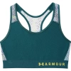 Biustonosz sportowy UA ARMOUR MID KEHOLE MESH 