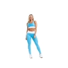 Biustonosz sportowy LABELLAMAFIA SPORTS BRA ACQUA BLUE