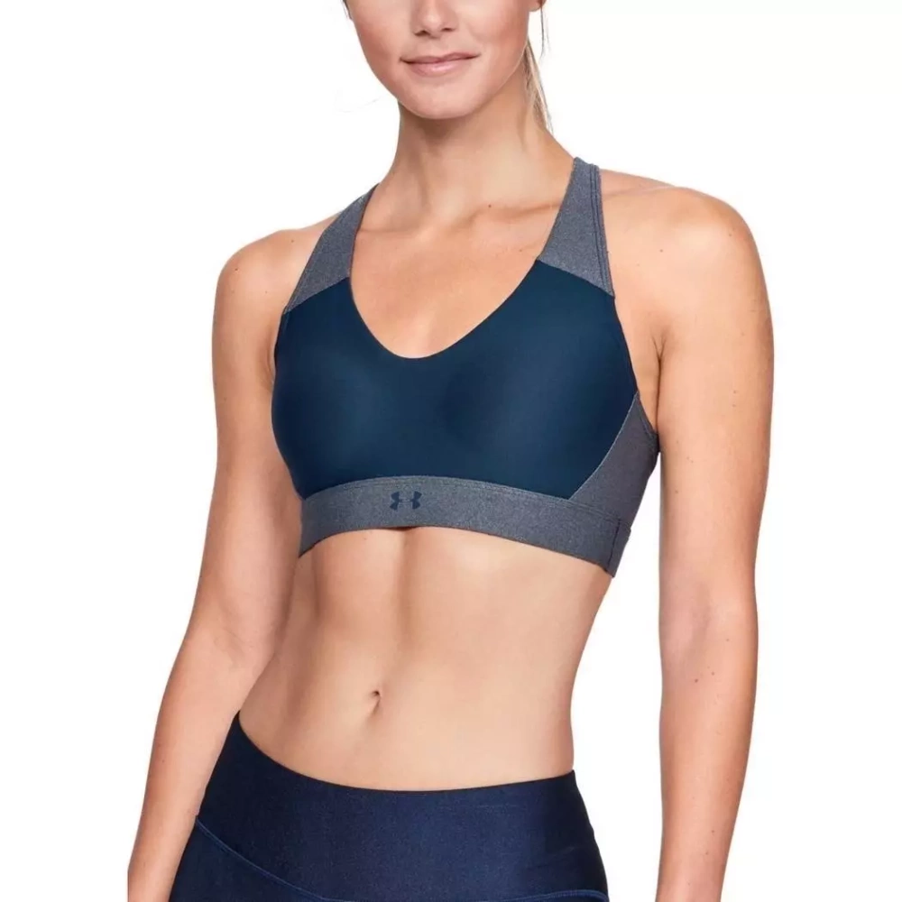 Biustonosz sportowy UA VANISH Mid Metallic Bra  