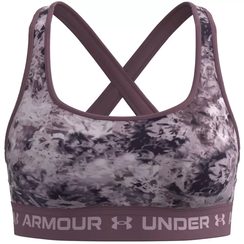 Biustonosz sportowy Under Armour Crossback Mid Print