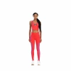 Biustonosz sportowy LABELLAMAFIA SPORTS BRA WAKE UP RED