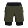 Spodenki krótkie męskie Under Armour Vanish Elite short 2 w 1 