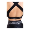 Biustonosz sportowy LABELLAMAFIA SPORTS BRA HARDCORE BLACK