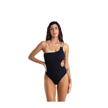 Strój kąpielowy LABELLAMAFIA BODYSUIT LUMINOUS BLACK