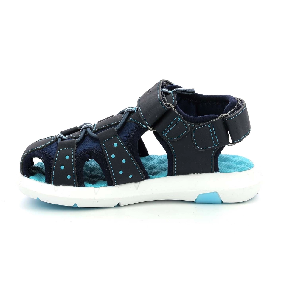 Sandały dziecięce Kickers JUMANGE BLEU FONCE LAGON