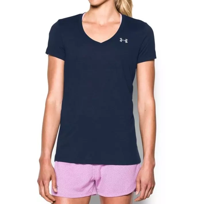 Koszulka damska Under Armour TECH SSV - SOLID  