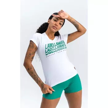 Koszulka damska LABELLAMAFIA T-SHIRT BRAVE WHITE