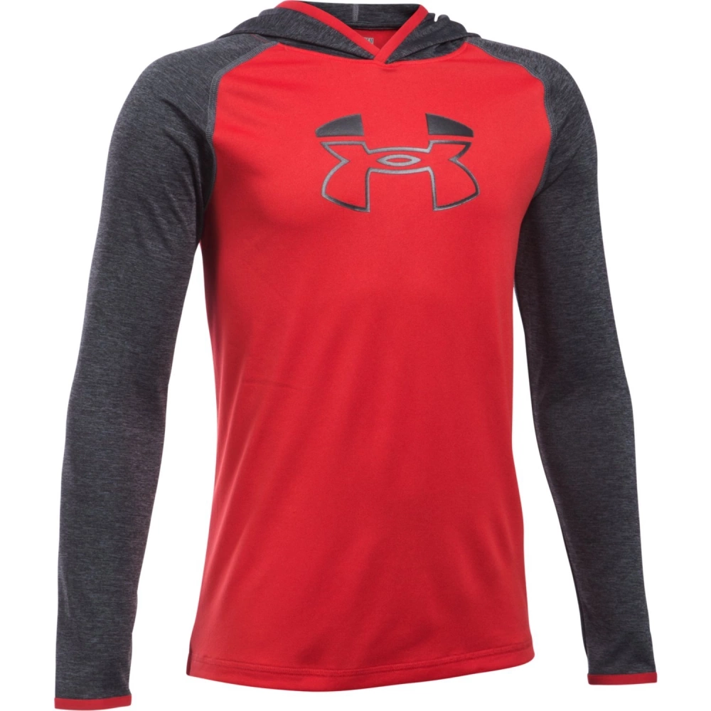 Bluza chłopięca UA TECH BLOCK HOODY 