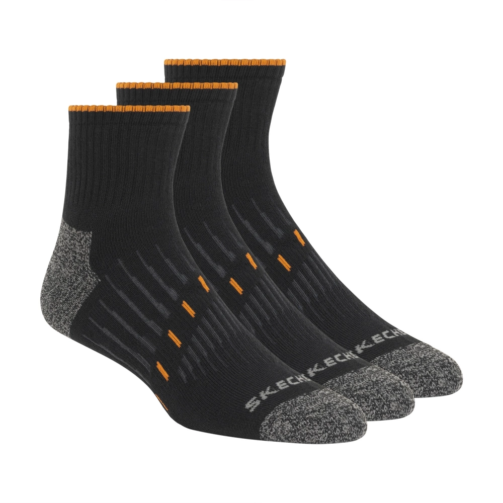 Skarpety męskie SKECHERS 3PK MENS FULL TERRY QTR CREW 