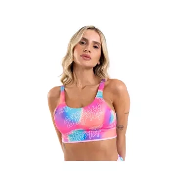 Biustonosz sportowy LABELLAMAFIA SPORTS BRA BEACHSPORTS PINK