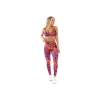 Zestaw fitness LABELLAMAFIA SET. ( TOP +  LEGGING) FLAME STAMPED