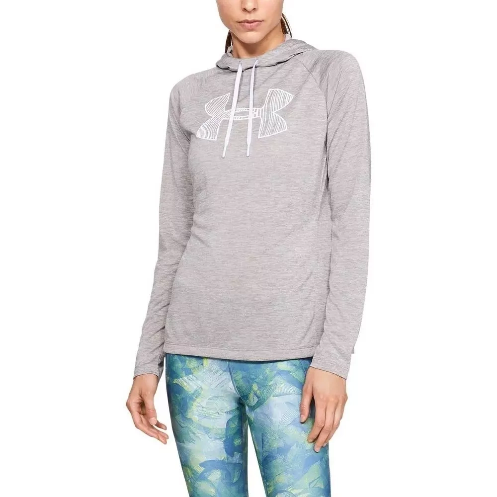 Bluza damska Under Armour Tech LS Hoody 2.0 Graphic 