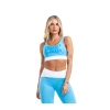 Biustonosz sportowy LABELLAMAFIA SPORTS BRA ACQUA BLUE
