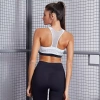 Biustonosz sportowy FITNESS BRA WHITE 