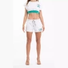 Spodenki krótkie damskie LABELLAMAFIA SHORTS CELTIC WHITE
