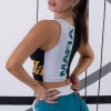Top damski LABELLAMAFIA CROPPED NATION