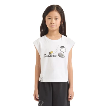 Koszulka dziewczęca DIADORA JG. T-SHIRT SS PEANUTS