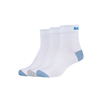 Skarpety chłopięce SKECHERS BOYS MESH VENTILATION SOCKS 3P