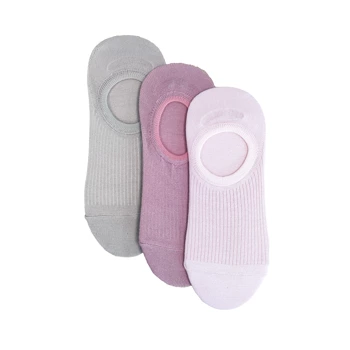 Skarpety damskie LEMON 3PK WOMENS NON TERRY RIB LINER SOCK