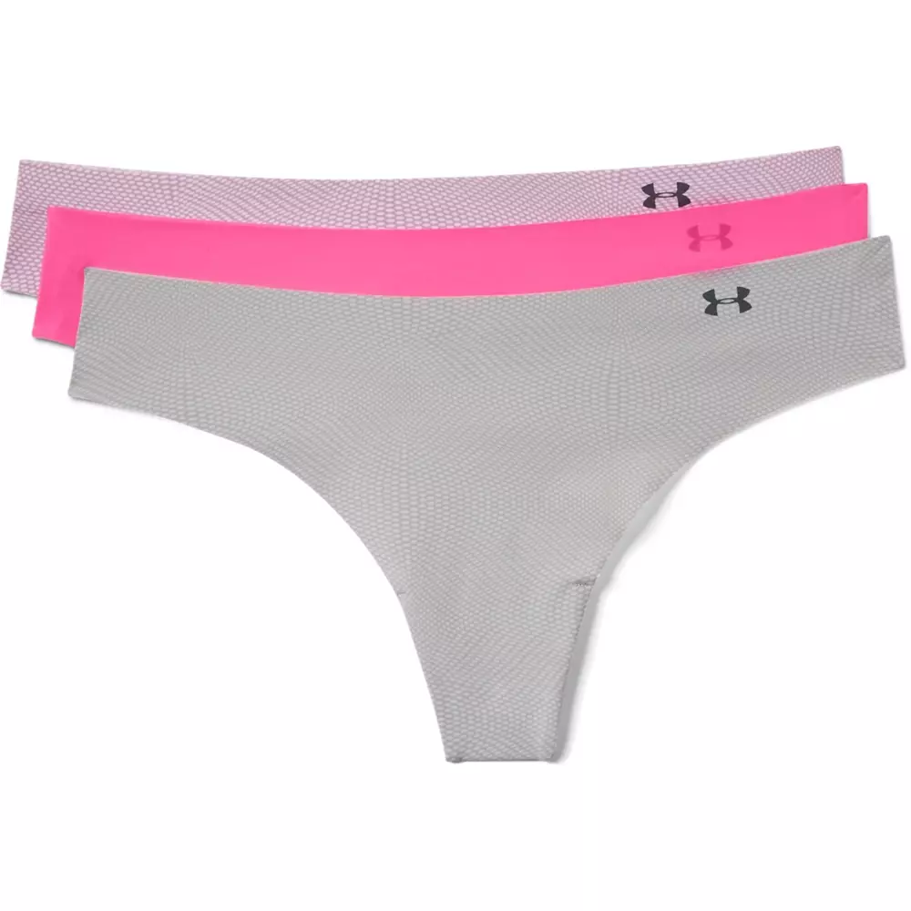 Bielizna damska Under Armour PS Thong 3Pack Print 