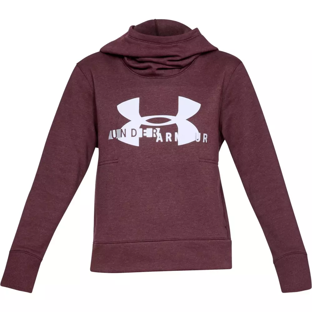 Bluza damska Under Armour Cotton Fleece Sportstyle Logo hoodie 