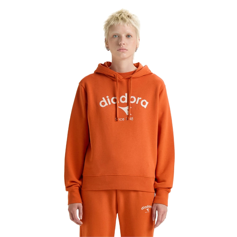 Bluza unisex DIADORA HOODIE ATHL. LOGO