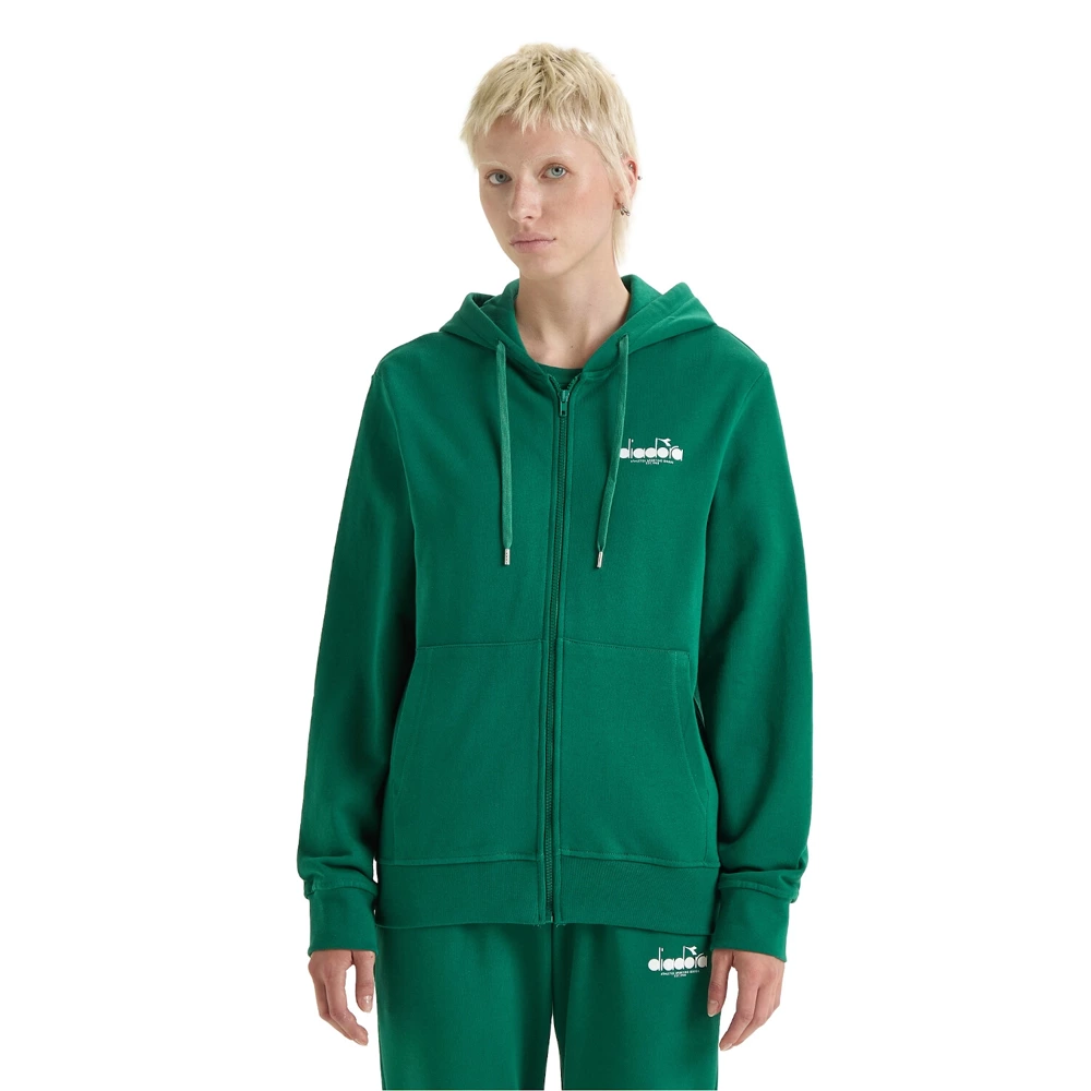 Bluza unisex DIADORA HOODIE FZ LOGO