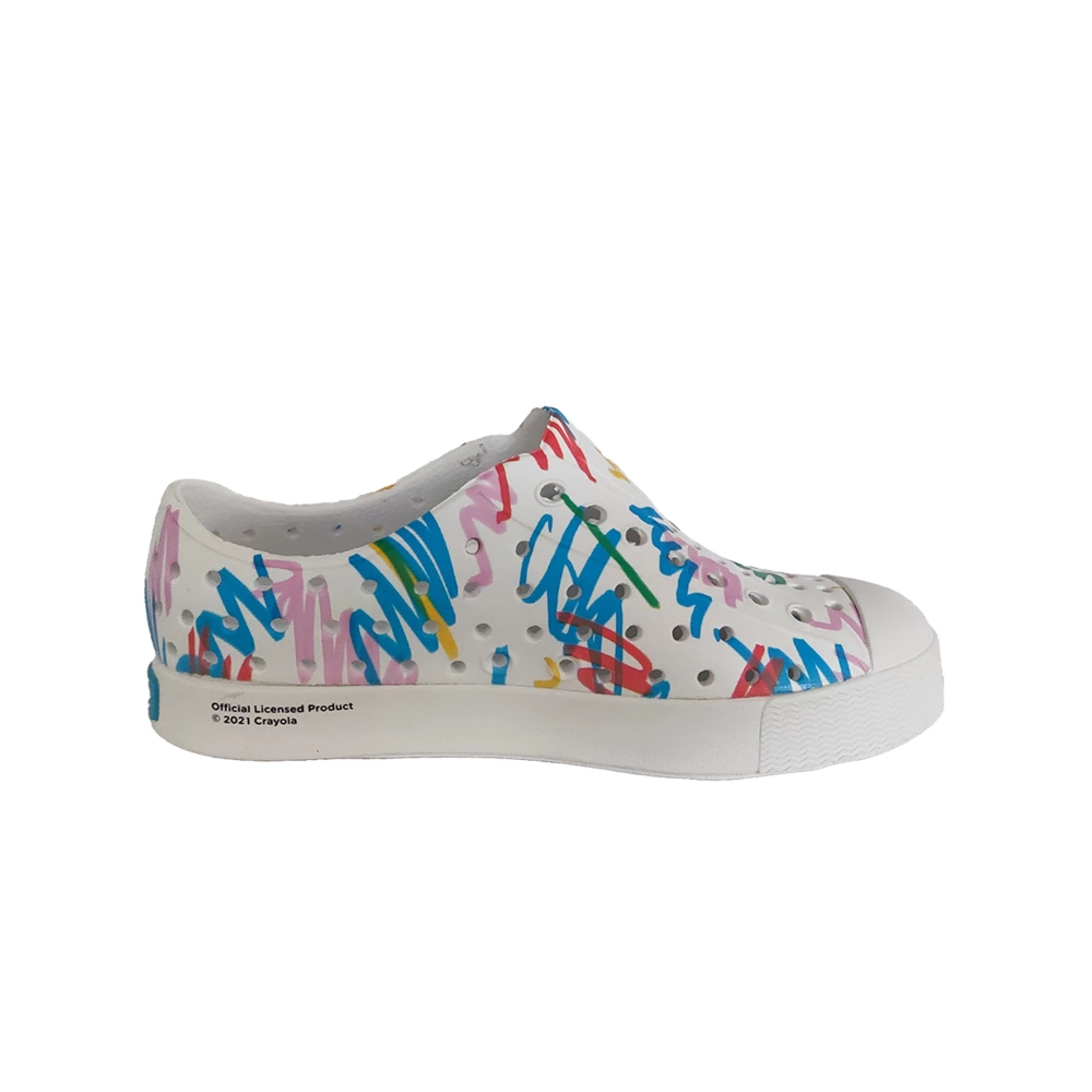 Buty dziecięce NATIVE JEFFERSON PRINT YOUTH CRAYOLA